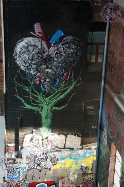 Melbourne Street Art Graffiti - Tree
